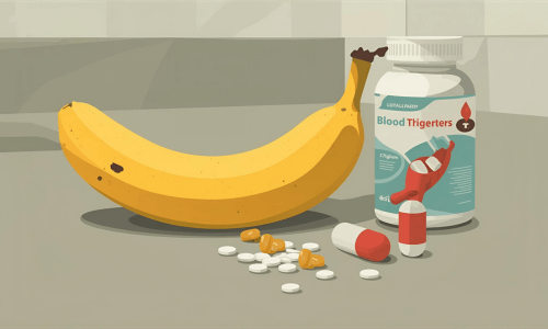 consommation banane et anticoagulant