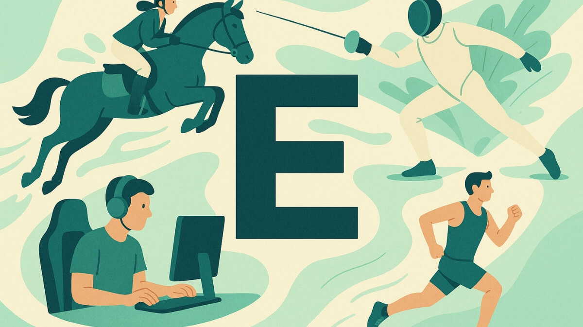 Top 10 des sports en E