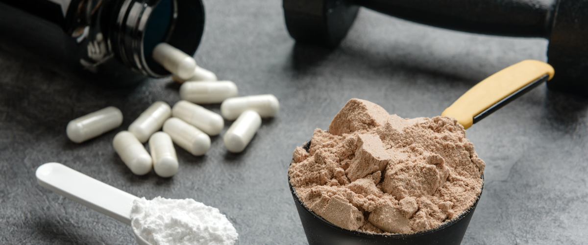Créatine et whey