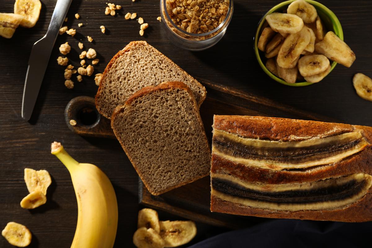 banana bread sans oeuf
